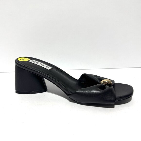 Steve Madden Shoes - Steve Madden Womens Cammie Sandals Black Size 9.5 M